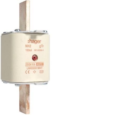 Hager LNH20361M4T NH fuse link NH2 gTr 400V 250kVA 361A M