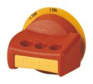Eaton NZM1-XDGVR rotary handle, red-yellow, lockable, size 1, 100733