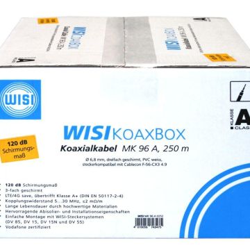 WISI 75318 MK 96 A 0252 KOAXBox roll-off box coaxial cable