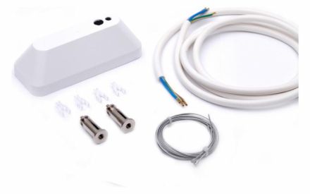 Feilo Sylvania 0051290 Rana Linear with supply cable 3x1.5qmm white suspension set