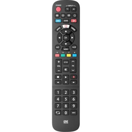 One for all URC4914 Panasonic TV replacement remote control