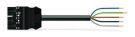 Wago 771-9995/206-701 5x1.5mm², St, 7m, black connection cable