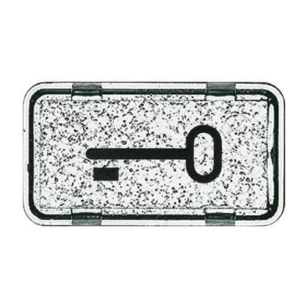 Busch-Jaeger 2622 TR-101 button symbol, key crystal clear