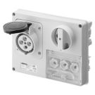 Gewiss GW66144 horizontal without housing 32A/5 pin 500V IP44 socket