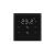 Elsner Cala KNX T 202 Sunblind CH black room temperature controller