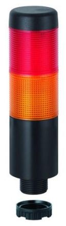 Werma 69823075 K37 connector EM 24VAC/DC YE/RD signal tower
