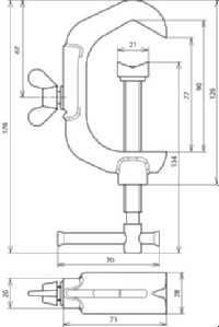 Dehn & Söhne 435803 Earthing clamp for pipelines D10-60mm TG/tZn large
