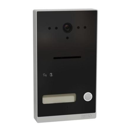 Ritto RGE2015120 Listo Twinbus IP 1 button sb anthracite AP video door station
