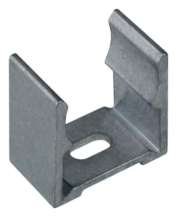 Fränkische Rohrwerke 20970040 FRÄNKISCHE AKS-E 40 mounting clamp pipe 40mm aluminum untreated
