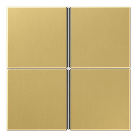 JUNG ME2404TSAC key set F40 series LS | 4-fold | brass classic