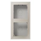 Jung ES2582A-L surface-mounted cap 2-way, LS series, stainless steel Jung ES2582A-L surface-mounted cap 2-way, LS series, stainless steel