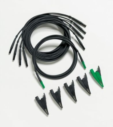 Beha Amprobe 2157713 TLS430 4 black 1 green Series 430 test leads and crocodile clips