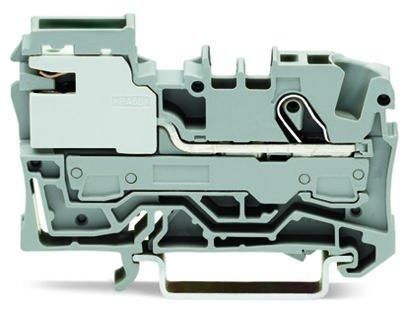 Wago 2006-7111 TOPJOB S 6qmm grey 1 conductor equipotential bonding terminal