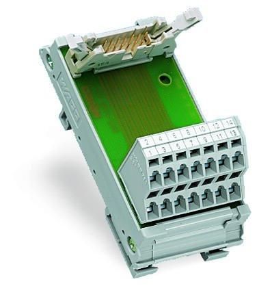 Wago 289-613 for ribbon cable connector 16-pin transfer module