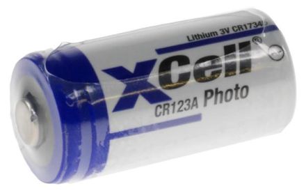 Hückmann 142187 XCell CR123A bulk Lithium 3V 1550mAh photo battery