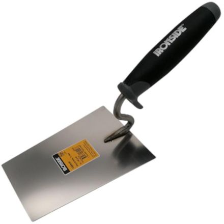 IRONSIDE 160246 plastering trowel 160 mm S-neck stainless steel, 2-component handle