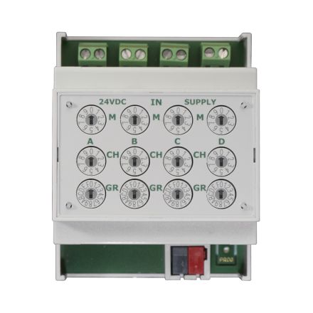 LINGG&JANKE Q79531 KNX binary input Quick | 4-way, contact query, 4 TE