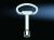 RITTAL 2546000 key 8mm triangular