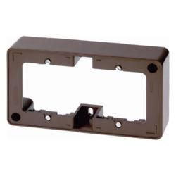 Berker 10300001 Surface-mounted frame 2-way brown, glossy surface-mounted, accessories