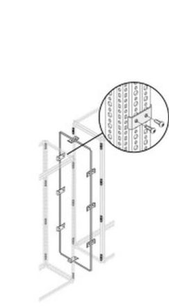 ABB Striebel & John PSBS0065 Set for cabinet side/rear panel assembly, 1STQ008113A0000