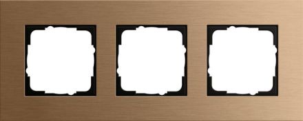 Gira 021338 3f Esprit bronze cover frame