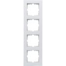 Kopp 402834003 HK07 4-way grey matt cover frame