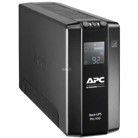 APC BR900MI Pro 900VA 6-Output AVR LCD Back UPS