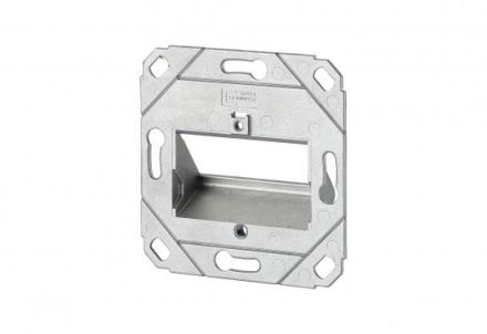 METZ CONNECT Keystone 3 Port pure white RAL9010 undetermined connection box UP, 130B20D31200KE