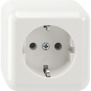 MERTEN MEG2300-8719 SCHUKO socket with increased touch protection polar white