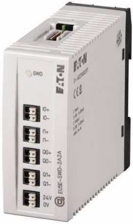 Eaton EU5E-SWD-2A2A analog module, 2 inputs U/I, 2 Au , 144063