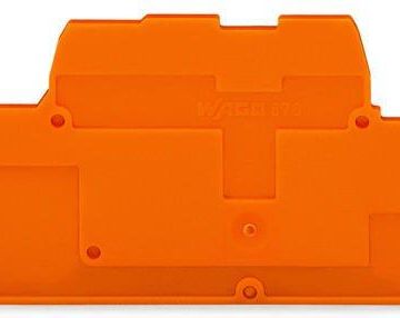 Wago 870-574 closing/intermediate plate series 870 snap-on or