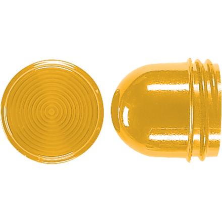 Jung 37GE screw cover high, for lamps with max. 54 mm total length, thermoplastic, yellow