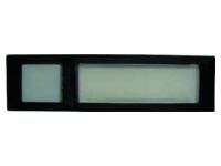 Bticino 3N call button with nameplate 75x21mm, (black)
