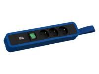 Bachmann 350.341 PRIMO 2 3xUTE 1xSwitch 2m CEE7/7 power strip
