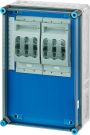 Hensel Mi 6367 2x3xNH00 3a. Collective 630A 5-pole fuse switch disconnector housing