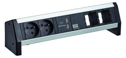 Bachmann 902.0142 power strip black 1.0m 35° IP20 1.5qmm