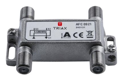 Triax 343131 AFC 0921 1.2 GHz 2-way 8.5 dB tap