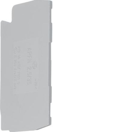 Hager KWE07G end plate for KYA02LH2