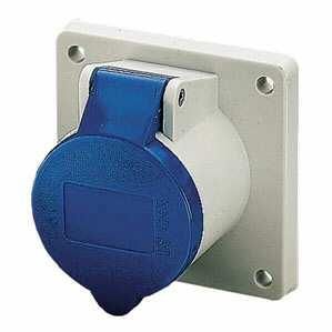 Mennekes 1386 surface-mounted box 16A 5-pin 9h 230V IP44