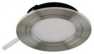 EVN L20301302 PR chr sat. 3W 210lm 3000K 110° IP20 LED recessed ceiling spotlight