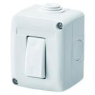 Gewiss GW27803 System changeover switch 1P 16AX IP40 surface-mounted housing