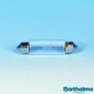 Barthelme 003724G5 S8 11x39mm 24V 5W green soffit