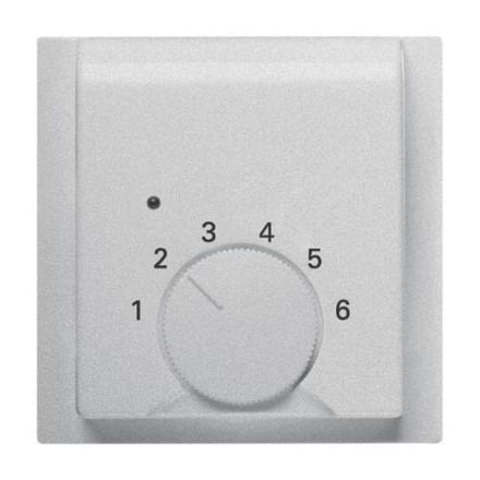 Busch-Jaeger 1795 HK-783 central plate, for room temperature controller, aluminum silver