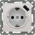 Hochköpper 00244061 D 6511.03 SI USB 2.1A white USB socket SCHUKO