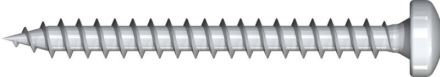 Reisser 009253V138-035030S-1 RETINOX 2 plus chipboard screw, Pan Head, TX, full thread, 3.5 x 30, stainless steel A2, threaded, pass., 1x sliding, pack of 50
