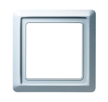 Busch-Jaeger 2101-33 cover frame, 1-way frame aluminum silver