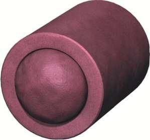 OBO Bettermann FBA-D100 D: 78x100mm red pipe shell, 7202624