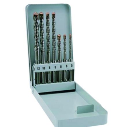 Silberspeer 82592.9 SDS-plus set 5-12mm 7 pieces