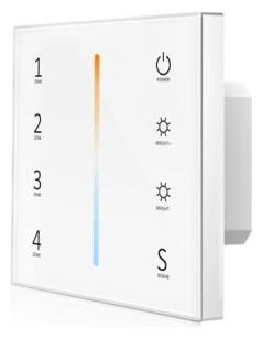 Dotlux 5276-2 4-Z for two-color receiver touch panel