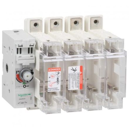 Schneider Electric GS2SG4 with fuses TeSys GS2S 4p 630A DIN 3 switch disconnector